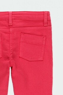 Foto 5 | Foto 5 | Pantalón Fucsia Sarga Niña Boboli