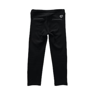 Foto 5 | Foto 5 | Legging De Color Negro Con Etiqueta De Corazón Niña Losan