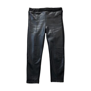 Foto 1 | Foto 1 | Legging De Color Negro Con Etiqueta De Corazón Niña Losan