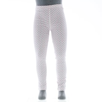Leggings Para Niña Chicos Olé 3974 Blanco Con Corazones