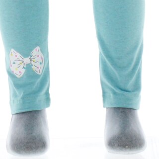 Foto 2 | Foto 2 | Leggings Para Niña Chicos Olé 3976 Azul Con Moño