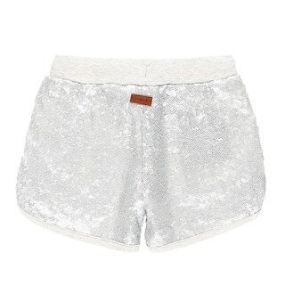 Foto 3 | Foto 3 | Short en Punto Boboli Plateado con Lentejuelas para Niña