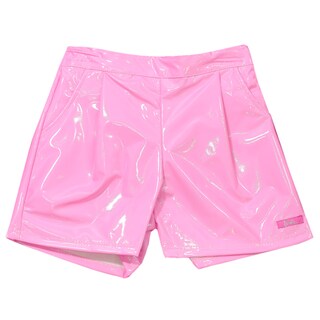 Foto 1 | Foto 1 | Short Rosa Con Acabado Brillante De Barbie Para Niña