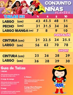 Foto 8 | Foto 8 | Conjunto Disney 2 Playeras + Short Minnie Mouse Multicolor para Niña