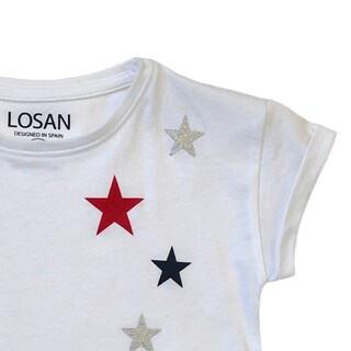 Foto 3 | Foto 3 | Conjunto De 2 Piezas Losan Estrellas Para Niña