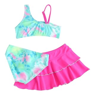 Foto 3 | Foto 3 | Conjunto de Traje de Baño con Falda Kiss Internacional Juego 3 Pzas color Rosa