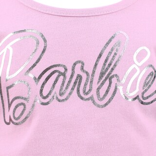 Foto 4 | Foto 4 | Conjunto De Blusa Estampada Y Falda En Color Azul Con Aplicaciones De Barbie Para Niña