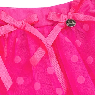 Foto 3 | Foto 3 | Conjunto De Blusita En Color Blanco Con Apliques De Lentejuela Y Falda En Color Fiusha De Olanes Brillantes