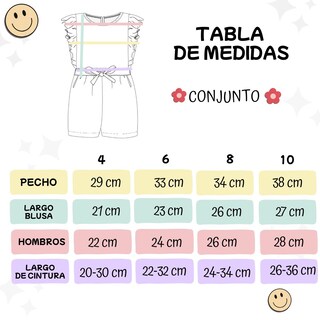 Foto 3 | Foto 3 | Pack De 3 Conjuntos Ropa Para Niña Verano Ocean Point Outfit Infantil Fresco Y Colorido