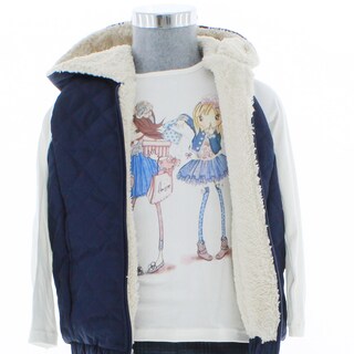 Foto 5 | Foto 5 | Conjunto Para Niña Chicos Olé 3636 Azul Marino Cómodo 3 Piezas