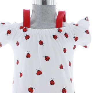 Foto 4 | Foto 4 | Conjunto Para Niña Chicos Olé 3480 Rojo Con Blanco