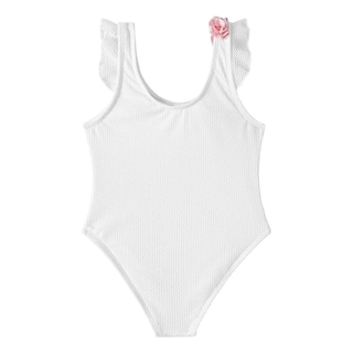Foto 1 | Foto 1 | Traje de Baño Kiss Internacional color Blanco para Niña