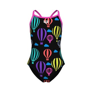 Foto 8 | Foto 8 | Traje De Baño Arena Balloons Lightdrop Back Para Niña Negro