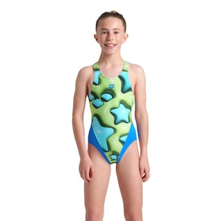 Foto 1 | Foto 1 | Traje De Baño Arena Star Shaped Tech L Para Niña Verde