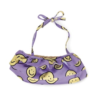 Foto 3 | Foto 3 | Bikini Coqueta Para Niña De Poliéster Lila Con Estampado De Caritas
