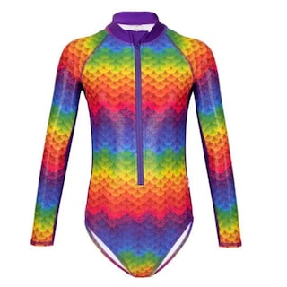 Foto 1 | Foto 1 | Traje De Baño Para Niña Rashguard Funny Raimbow