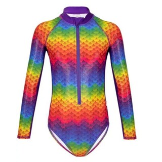 Foto 1 | Foto 1 | Traje De Baño Para Niña Rashguard Funny Raimbow