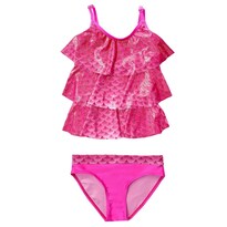 Traje De Baño Para Niña Tankini Funny Pink