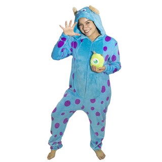 Foto 1 | Foto 1 | Mameluco Disney con Gorro Bordado Sulley color Azul para Niña