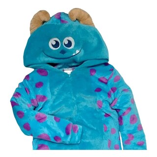 Foto 4 | Foto 4 | Mameluco Disney con Gorro Bordado Sulley color Azul para Niña