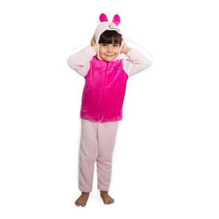 Foto 1 | Foto 1 | Mameluco Disney Niña con Gorro Bordado Piglet Rosa