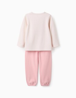 Foto 3 | Foto 3 | Pijama Polar Para Niña Love Rosa Zippy