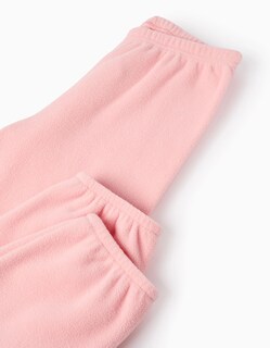 Foto 4 | Foto 4 | Pijama Polar Para Niña Love Rosa Zippy