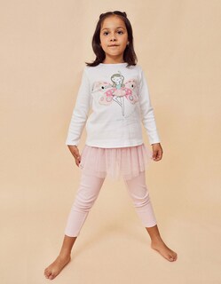 Foto 3 | Foto 3 | Pijama ''bailarina'' Para Niña Zippy
