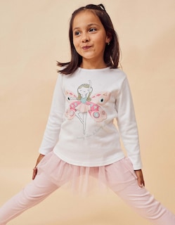 Foto 4 | Foto 4 | Pijama ''bailarina'' Para Niña Zippy