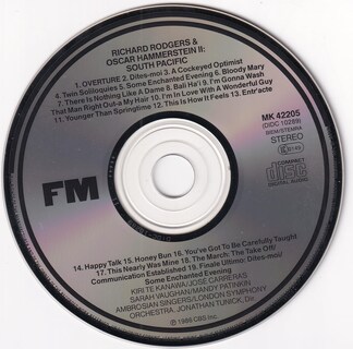 Foto 3 | Foto 3 | Cd Rodgers & Hammerstein Pacífico Sur Kiri Te Kanawa 1986 - Venta Internacional.