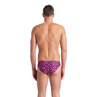 Foto 2 | Foto 2 | Traje De Baño Arena Leopard Skin Brief Para Hombre Rosa