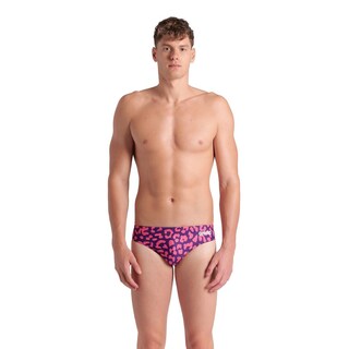 Foto 1 | Foto 1 | Traje De Baño Arena Leopard Skin Brief Para Hombre Rosa