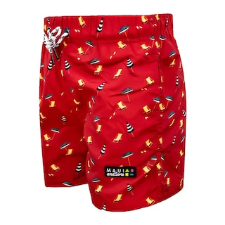 Foto 2 | Foto 2 | Traje de Baño Maui and Sons Rojo para Caballero