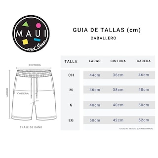 Foto 6 | Foto 6 | Traje De Baño Para Caballero Marca Maui And Sons