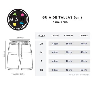 Foto 6 | Foto 6 | Traje De Baño Para Caballero Marca Maui And Sons