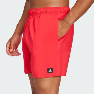 Foto 6 | Foto 6 | Shorts De Natación Cortos Solid Clx Adidas Rojo Hombre