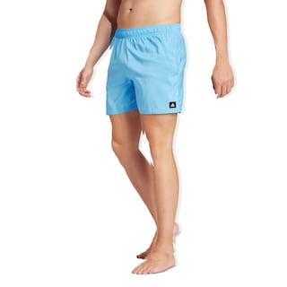 Foto 2 | Foto 2 | Shorts De Natación Clx Largo Clásico Solid Adidas Azul Hombre