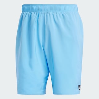 Foto 3 | Foto 3 | Shorts De Natación Clx Largo Clásico Solid Adidas Azul Hombre