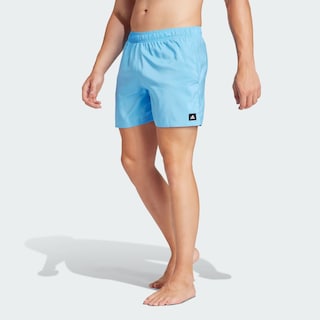 Foto 4 | Foto 4 | Shorts De Natación Clx Largo Clásico Solid Adidas Azul Hombre