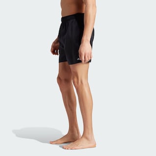 Foto 5 | Foto 5 | Shorts De Natación Cortos Solid Clx Adidas Negro Hombre