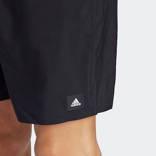 Foto 7 | Foto 7 | Shorts De Natación Clx Largo Clásico Solid Adidas Negro Hombre