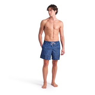 Foto 3 | Foto 3 | Short De Playa Arena Water Prints Allover Para Hombre Azul