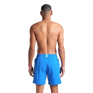 Foto 2 | Foto 2 | Short De Playa Arena Logotype Para Hombre Azul