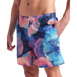 Foto 4 | Foto 4 | Short De Playa Arena Water Prints Allover Para Hombre Azul