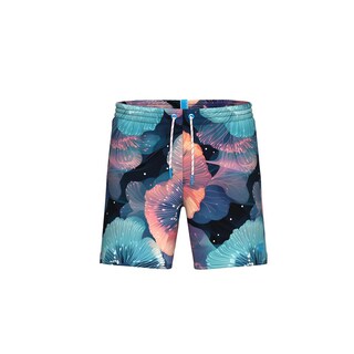 Foto 8 | Foto 8 | Short De Playa Arena Water Prints Allover Para Hombre Azul