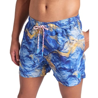 Foto 4 | Foto 4 | Short Arena Water Prints Allover Para Hombre Azul