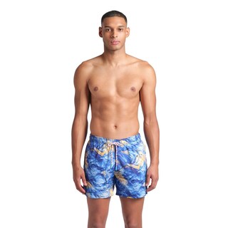 Foto 1 | Foto 1 | Short Arena Water Prints Allover Para Hombre Azul