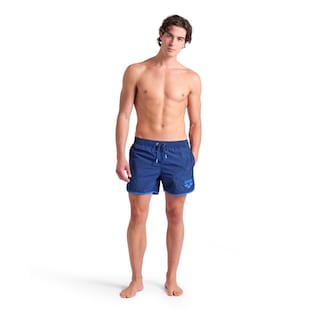 Foto 3 | Foto 3 | Short Arena Logo Borders Para Hombre Azul Marino