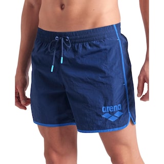 Foto 4 | Foto 4 | Short Arena Logo Borders Para Hombre Azul Marino