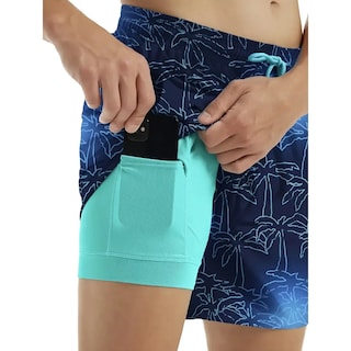 Foto 3 | Foto 3 | Traje De Baño Para Hombre Short Talla L/xl Eo Safe Imports Esi-19570 Azul